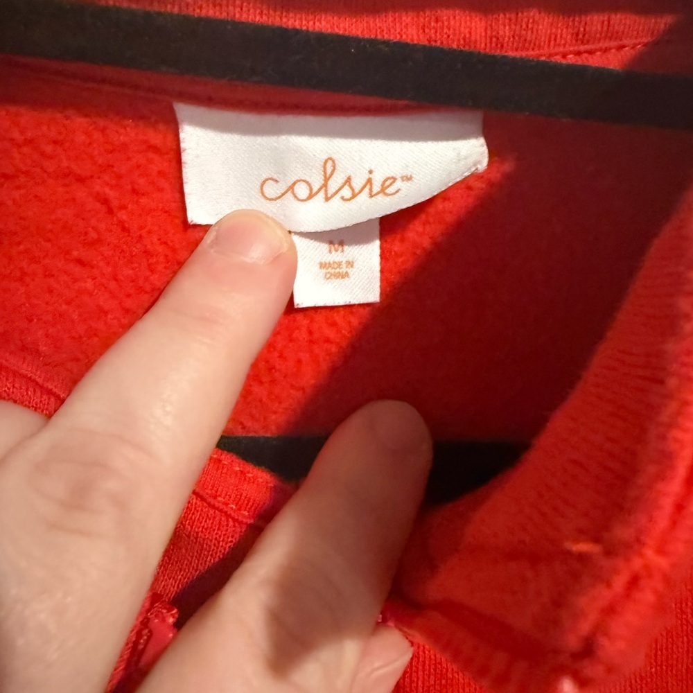 Colsie Vibrant Red jacket - Picture 4 of 5